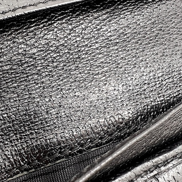 Authentic GUCCI Black Monogram Canvas x Leather Long Wallet - Picture 8 of 9